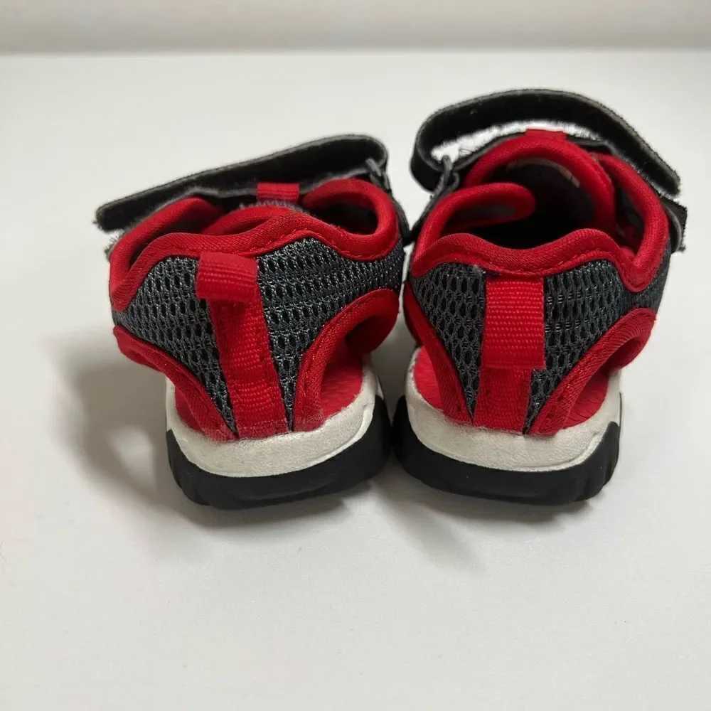 Carter's Monroe Navy Red Sneaker Sandals Summer Little Boys Shoe Size 6